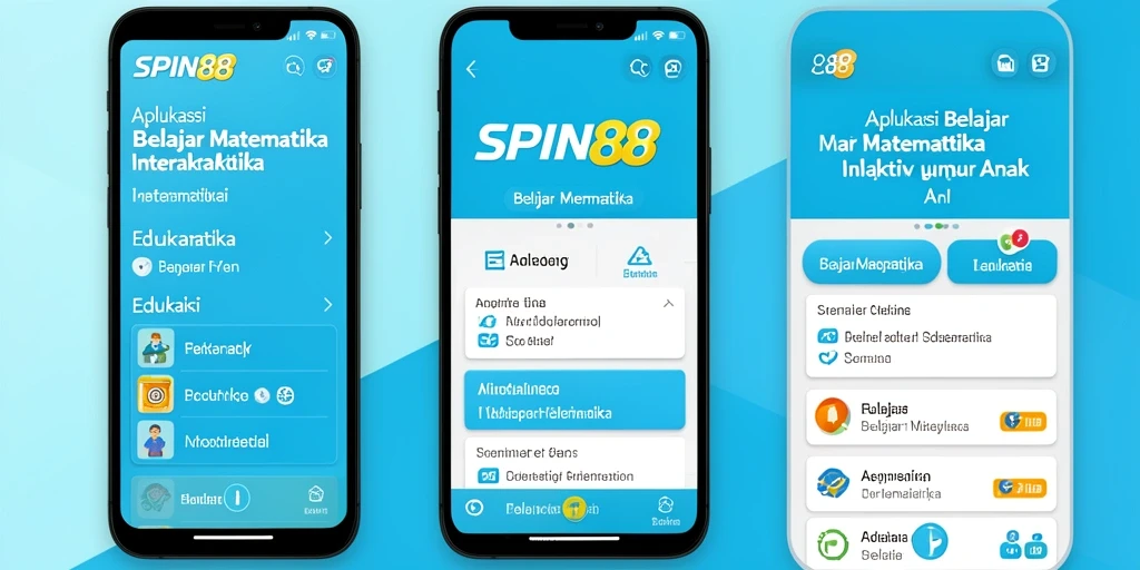 Antarmuka SPIN88 yang menarik untuk belajar matematika.